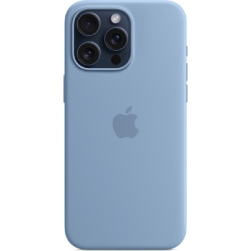 Чехол для мобильного телефона Apple iPhone 15 Pro Max Silicone Case with MagSafe Winter Blue (MT1Y3ZM/A)
