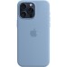 Чехол для мобильного телефона Apple iPhone 15 Pro Max Silicone Case with MagSafe Winter Blue (MT1Y3ZM/A)