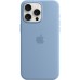 Чехол для мобильного телефона Apple iPhone 15 Pro Max Silicone Case with MagSafe Winter Blue (MT1Y3ZM/A)