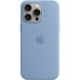 Чехол для мобильного телефона Apple iPhone 15 Pro Max Silicone Case with MagSafe Winter Blue (MT1Y3ZM/A)
