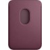 Чехол для мобильного телефона Apple iPhone FineWoven Wallet with MagSafe Mulberry (MT253ZM/A)