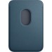Чехол для мобильного телефона Apple iPhone FineWoven Wallet with MagSafe Pacific Blue (MT263ZM/A)