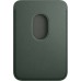 Чехол для мобильного телефона Apple iPhone FineWoven Wallet with MagSafe Evergreen (MT273ZM/A)