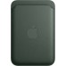 Чехол для мобильного телефона Apple iPhone FineWoven Wallet with MagSafe Evergreen (MT273ZM/A)
