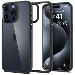 Чехол для мобильного телефона Spigen Apple iPhone 15 Pro Max Ultra Hybrid Matte Black (ACS06570)