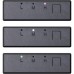 Кулер для корпуса Lian Li P28 Triple Black (G99.12P283B.00)