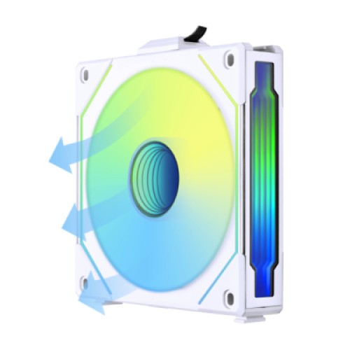 Кулер для корпуса Lian Li Reverse SL-INF 120mm Single white (G99.12RSLIN1W.00)