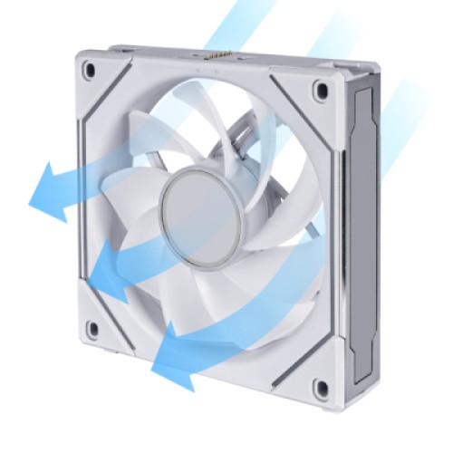 Кулер для корпуса Lian Li Reverse SL-INF 120mm Single white (G99.12RSLIN1W.00)