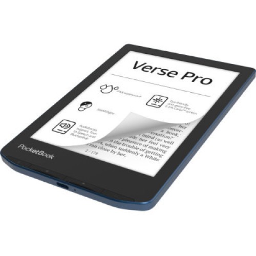 Электронная книга Pocketbook 634 Verse Pro, Azure (PB634-A-CIS)