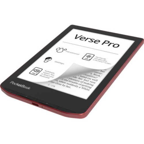 Электронная книга Pocketbook 634 Verse Pro, Passion Red (PB634-3-CIS)