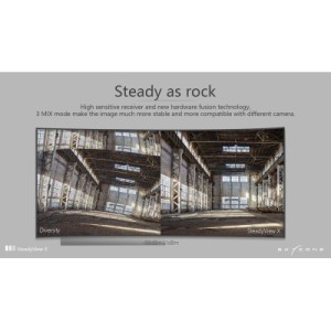 Видеоприемник (VRX) Skyzone SteadyView X 5.8GHz 56CH L, X Band (STVX5G)