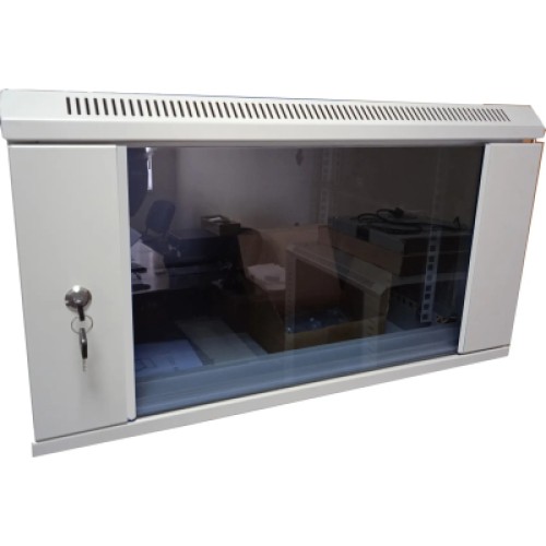Шкаф настенный Hypernet 9U 19" 600x350 (WMNC-35-9U-FLAT-AC)