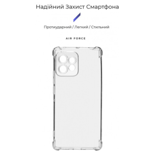 Чехол для мобильного телефона Armorstandart Air Force Motorola Edge 40 Pro Camera cover Transparent (ARM67866)