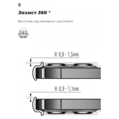Чехол для мобильного телефона Armorstandart ICON Case Google Pixel 7a Black (ARM70910)