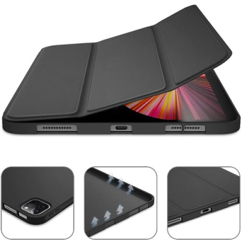 Чехол для планшета BeCover Tri Fold Soft TPU Silicone Apple iPad Pro 11 2020/2021/2022 Black (709710)