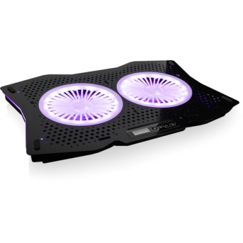 Подставка для ноутбука Modecom SILENT FAN MC-CF18 RGB (PL-MC-CF-18-RGB)
