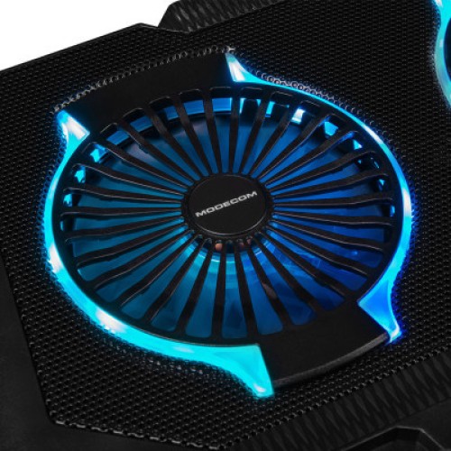 Подставка для ноутбука Modecom SILENT FAN MC-CF-21-RGB (PL-MC-CF-21-RGB)