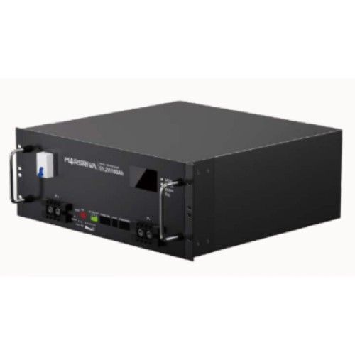 Батарея LiFePo4 Marsriva 48V 100Ah, 19" LCD 16S (MR-PBLF48-100)