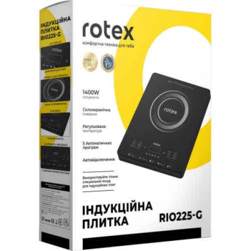 Настольная плита Rotex RIO225-G