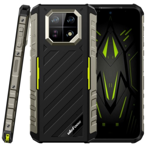 Мобильный телефон Ulefone Armor 22 8/128Gb Black Green (6937748735540)