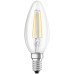 Лампочка Osram LED CL B40 DIM 4,8W/827 230V FIL E14 (4058075437043)