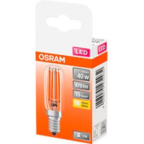 Лампочка Osram LED T26 40 4W/827 230V FIL E14 (4058075432932)