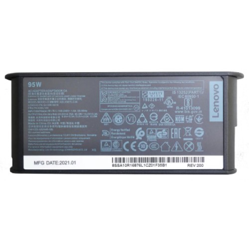 Блок питания к ноутбуку Lenovo 95W 20V/4.75A, 15V/3A, 9V/3A, 5V/3A, USB Type-С (ADLX95YLC3A / A40378)