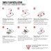 Пленка защитная Armorstandart Amazfit Pop 3R 6 шт. (ARM72010)