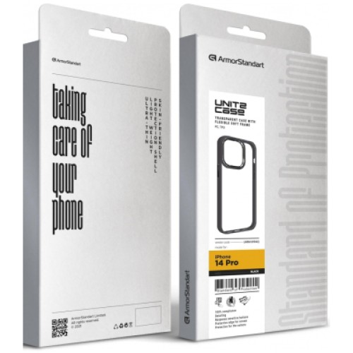 Чехол для мобильного телефона Armorstandart UNIT2 Apple iPhone 14 Pro Black (ARM69944)