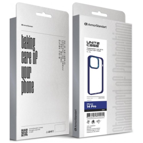 Чехол для мобильного телефона Armorstandart UNIT2 Apple iPhone 14 Pro Blue (ARM69946)