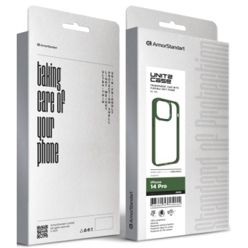 Чехол для мобильного телефона Armorstandart UNIT2 Apple iPhone 14 Pro Green (ARM69947)