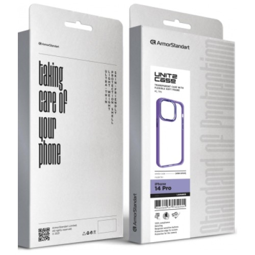 Чехол для мобильного телефона Armorstandart UNIT2 Apple iPhone 14 Pro Lavander (ARM69949)