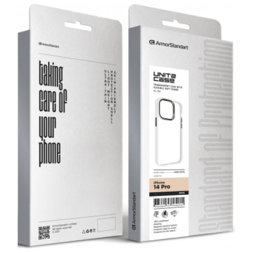 Чехол для мобильного телефона Armorstandart UNIT2 Apple iPhone 14 Pro White (ARM69945)