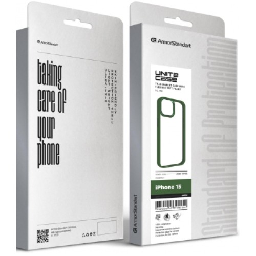 Чехол для мобильного телефона Armorstandart UNIT2 Apple iPhone 15 Green (ARM69968)