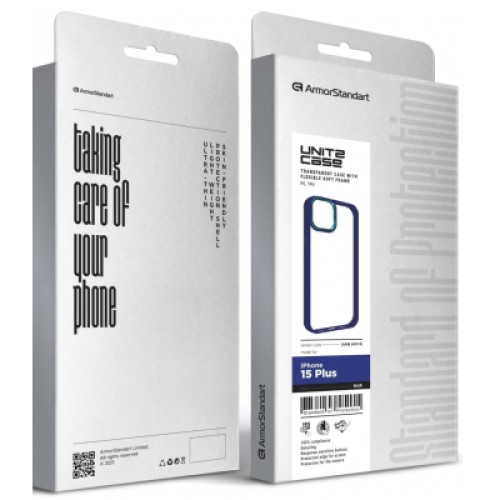 Чехол для мобильного телефона Armorstandart UNIT2 Apple iPhone 15 Plus Blue (ARM69974)