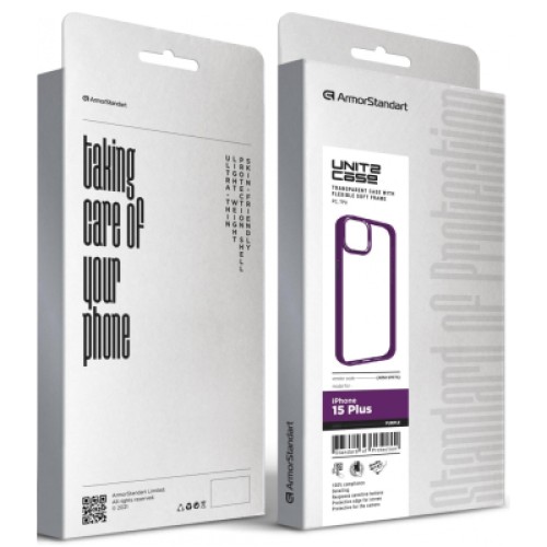 Чехол для мобильного телефона Armorstandart UNIT2 Apple iPhone 15 Plus Purple (ARM69976)