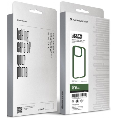 Чехол для мобильного телефона Armorstandart UNIT2 Apple iPhone 15 Pro Green (ARM69982)