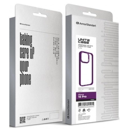 Чехол для мобильного телефона Armorstandart UNIT2 Apple iPhone 15 Pro Purple (ARM69983)