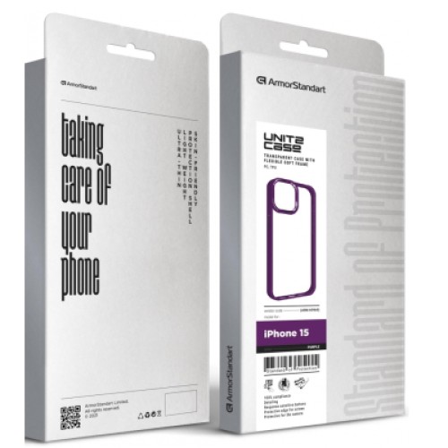 Чехол для мобильного телефона Armorstandart UNIT2 Apple iPhone 15 Purple (ARM69969)