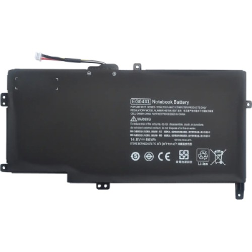 Аккумулятор для ноутбука HP Envy 6-1000 EG04XL, 3900mAh (60Wh), 4cell, 14.8V, Li-ion AlSoft (A47780)