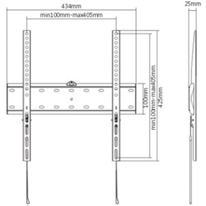 Кронштейн Gembird WM-55F-02