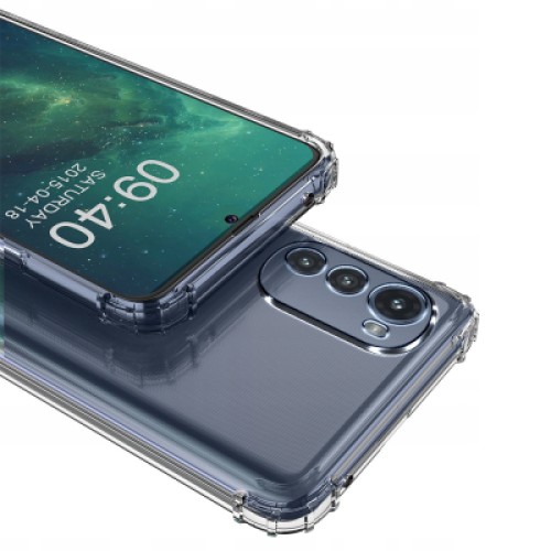 Чехол для мобильного телефона BeCover Anti-Shock Motorola Moto E32s Clear (709826)