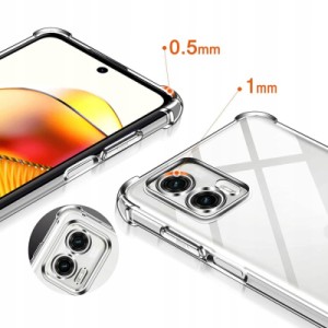 Чехол для мобильного телефона BeCover Anti-Shock Motorola Moto G73 Clear (709827)