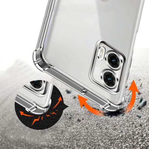 Чехол для мобильного телефона BeCover Anti-Shock Motorola Moto G73 Clear (709827)