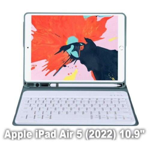 Чехол для планшета BeCover with Keyboard Apple iPad Air 5 (2022) 10.9" Dark Green (709678)