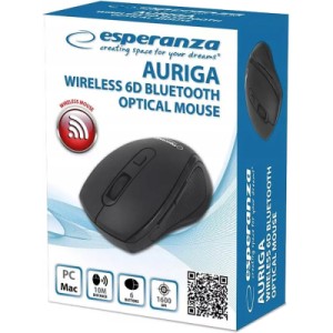Мышка Esperanza Auriga 6D Bluetooth Black (EM128K)