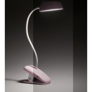 Настольная лампа Philips LED Reading Desk lamp Donutclip 3W, 4000K, 1200mAh (Lithium battery), рожевий (929003179627)