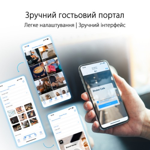 Точка доступа Wi-Fi ASUS EBM68 2pk White (90IG07V0-MO3A40)