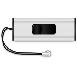 USB флеш накопичувач Mediarange 128GB Black/Silver USB 3.0 (MR918)