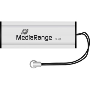 USB флеш накопичувач Mediarange 16GB Black/Silver USB 3.0 (MR915)